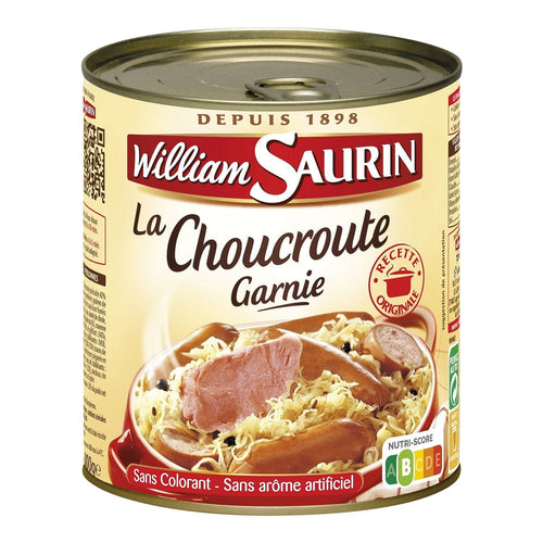 William Saurin Choucroute Garnie 800g