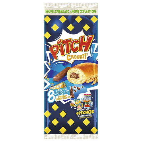 Pitch Brioches barre chocolat croustillante x8 - 310g