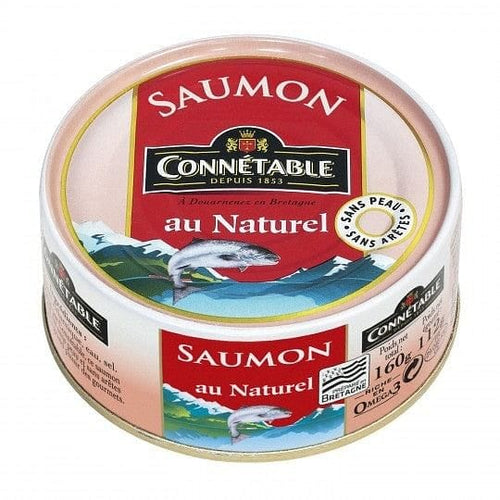 Connetable Saumon Atlantique au naturel 112g