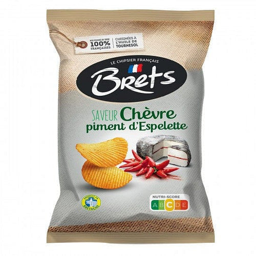Bret's - Chips saveur chevre & piment d'Espelette 125g