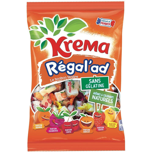 Krema Regalad assortiment de bonbons fruites 380g