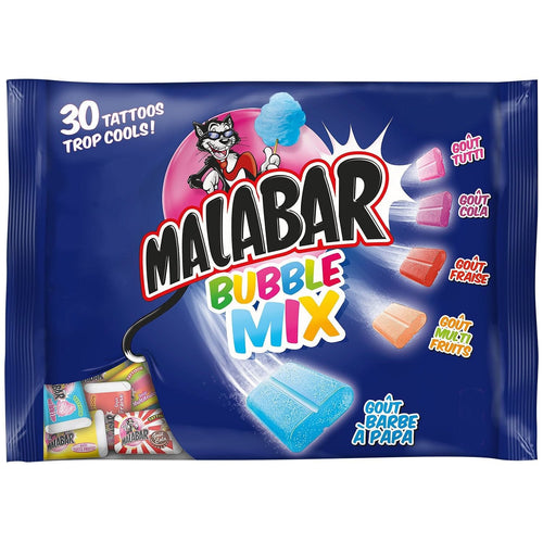 Malabar Chewing-gum assortiment 214g