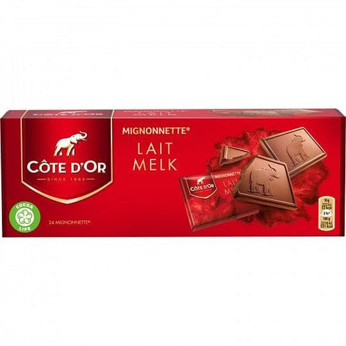 Cote d'Or - Chocolat mignonette lait - la boite de 24 - 240 g