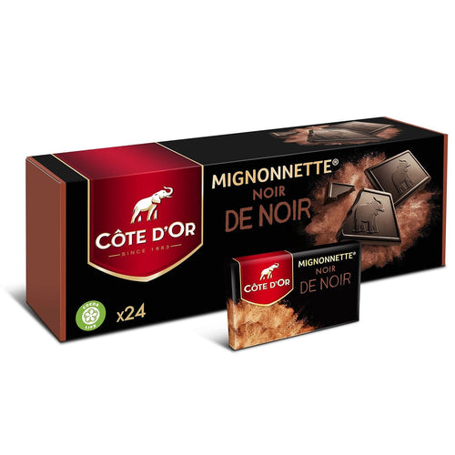 Cote d'Or - Chocolats mignonnettes chocolat noir - la boite de 24 - 240 g