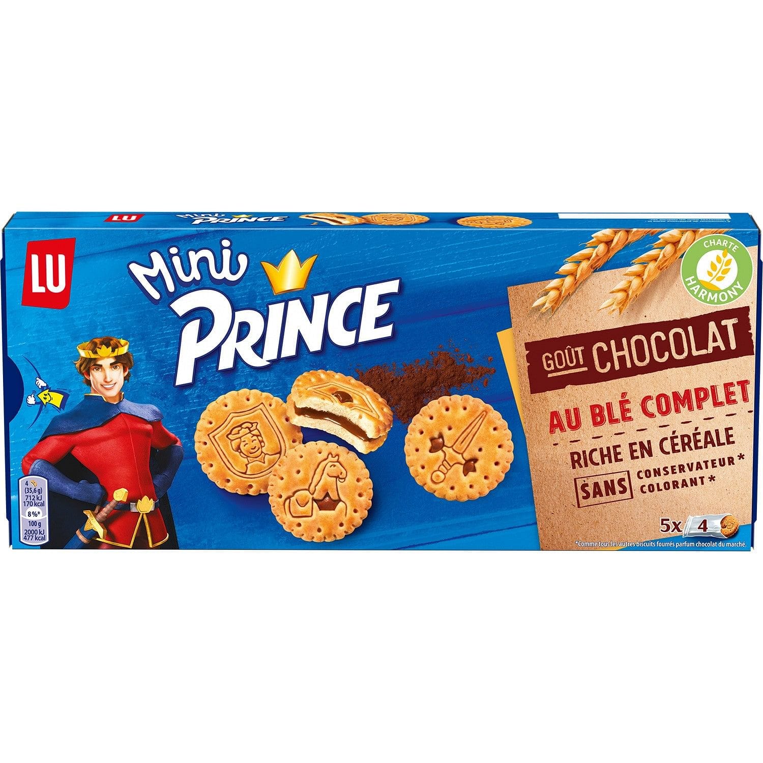 LU PRINCE CHOCOLATE BISCUITS 300G