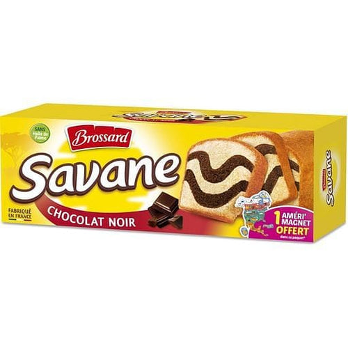 Brossard Savane Marbre au chocolat noir sans huile de palme 310g