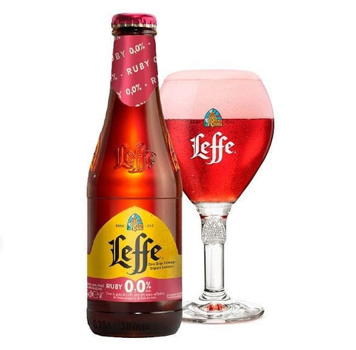 LEFFE Biere ruby 0% 25cL