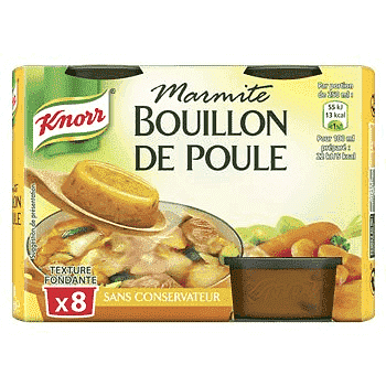 Knorr Marmite Bouillon de Poule x8 224g