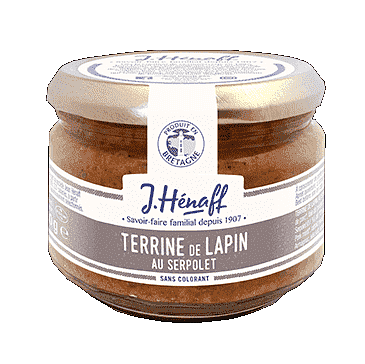 Henaff Terrine de Lapin au Serpolet 180g