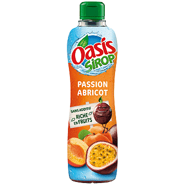 Oasis Sirop passion/abricot 75cl