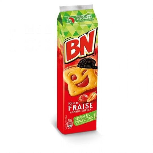 BN Biscuits fourres a la pulpe de fraise 295g
