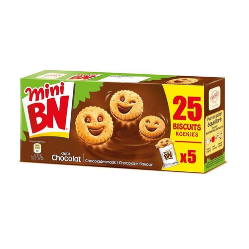 BN Biscuits mini gout chocolat 5x5 biscuits 175g