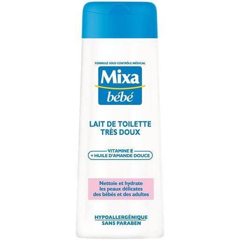 Mixa bébé shampoing très doux 300ml + Lait de toilette très doux