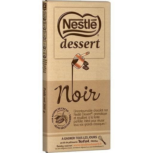 NESTLE Dessert cacao en poudre brut non sucré 250g pas cher 