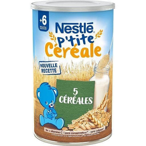 Nestle Ptite cereale 5 Cereales bebe 6 mois 400g