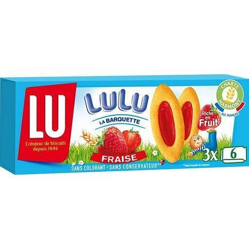LU Lulu barquettes a la fraise 120g