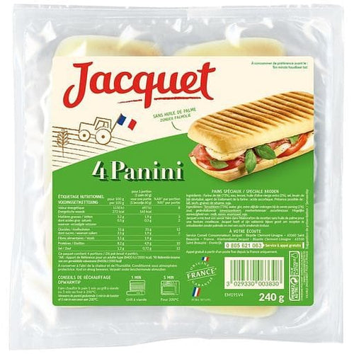 Jacquet Pain panini x4 - 240g