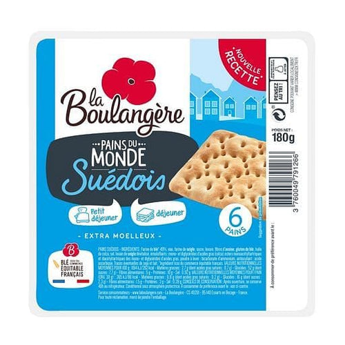 La Boulangere Pain suedois 180g