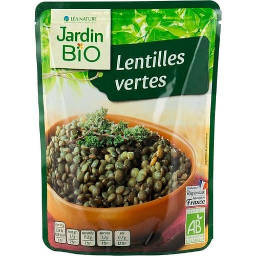 Jardin Bio Lentilles vertes Saveur du terroir 250g