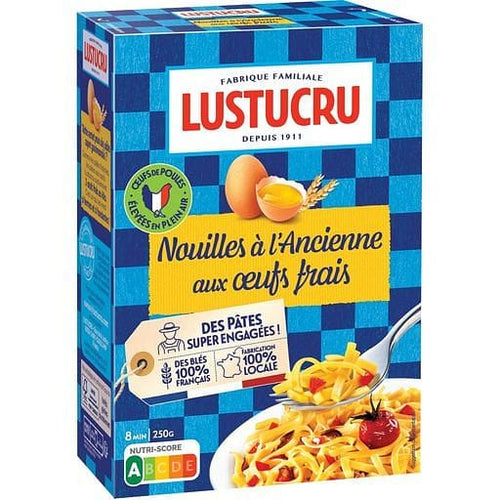 Lustucru Nouilles a l'ancienne aux oeufs frais fabrique en France 250g