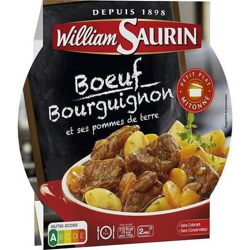 William Saurin boeuf bourguignon pommes de terre 300g