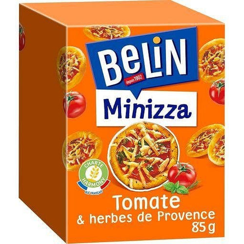 Belin Minizza crackers a la tomate et aux herbes de Provence 85g