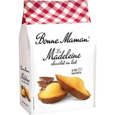 Bonne Maman Madeleines nappees de chocolat au lait, sachets individuels  300g, Mon Panier Latin
