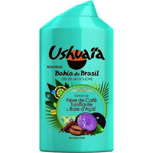 Ushuaia Gelee de douche bahia do Brasil feve de cafe et baies d'acai 250ml