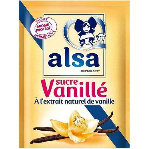 Alsa Sucre vanille a l'extrait naturel de vanille 12 sachets 12x7.5g
