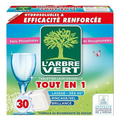 L'Arbre Vert Lessive Liquide Hypoallergénique Végétale 33 Doses Flacon 1,5l