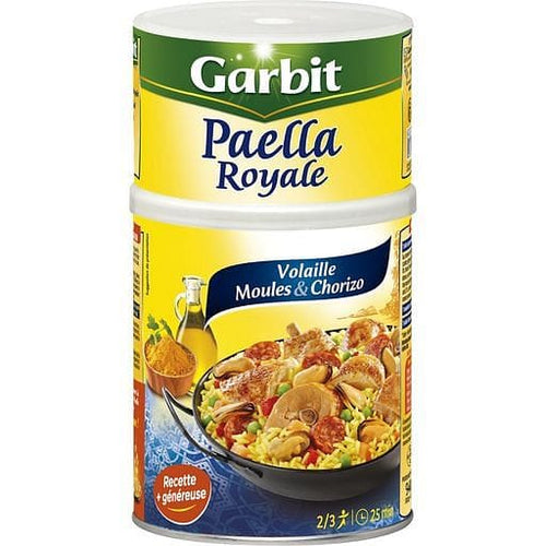 Garbit Pailla royale volaille et fruits de mer et chorizo 940g