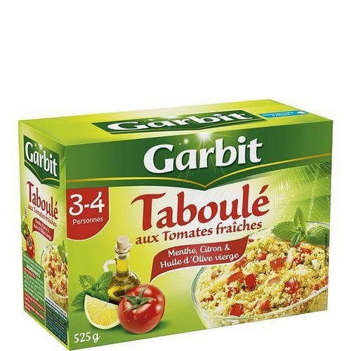 Garbit Taboule aux tomates fraiches menthe citron 525g
