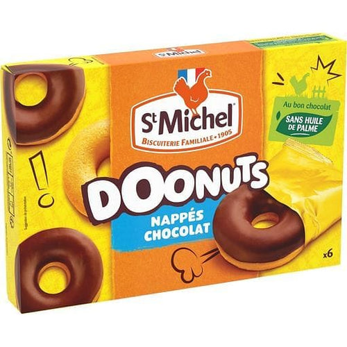 ST Michel Doonuts nappes au chocolat sans huile de palme