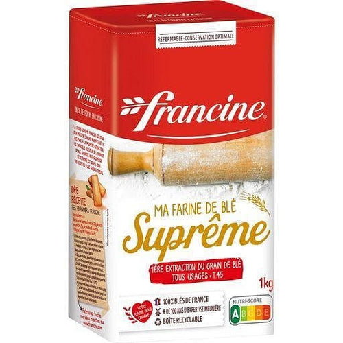 Francine Farine de ble supreme premiere extraction T45 1kg