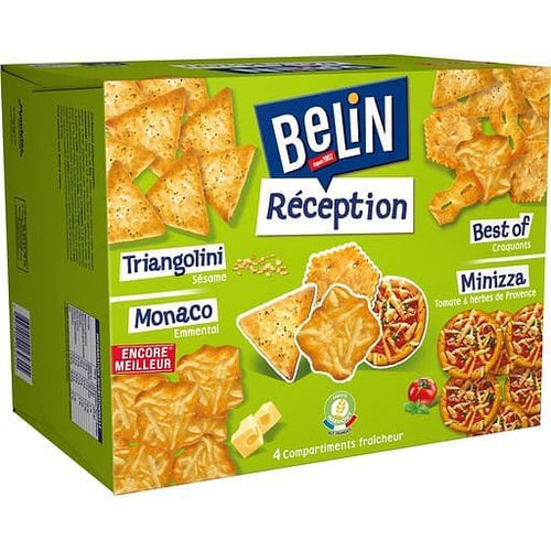 Belin Assortiment de biscuits crackers 380g