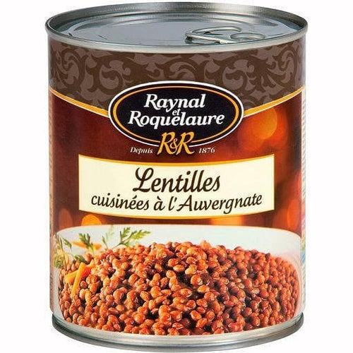 Raynal Et Roquelaure Lentilles cuisinees a l'auvergnate 410g