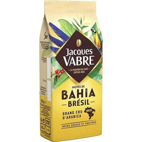 Jacques Vabre Cafe moulu notes de bahia Bresil 250g