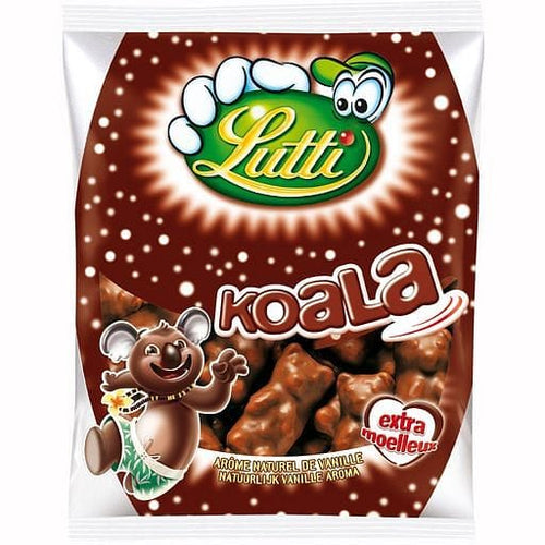 Lutti Koala guimauve chocolat lait arome vanille 185g