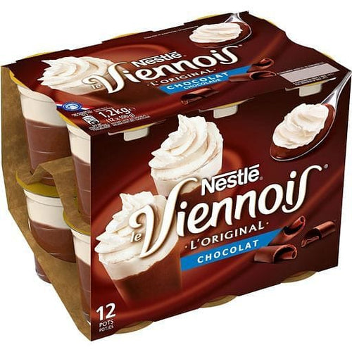 Nestle Viennois liegeois au chocolat 12x100g