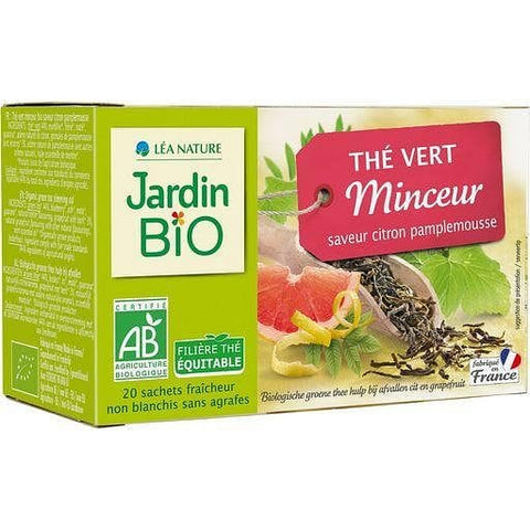 JARDIN BIO ETIC Infusion brûleur de graisses arôme naturel de vanille bio  20 sachets 30g pas cher 