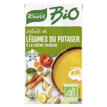 Knorr Potage bio Veloute legumes potager - 1L