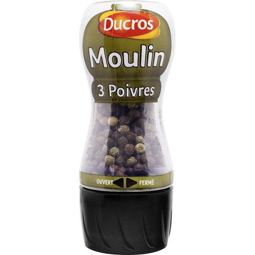 Ducros Moulin 3 poivres 34g