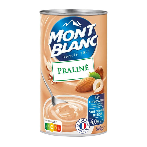 Mont Blanc Creme dessert saveur praline 570g
