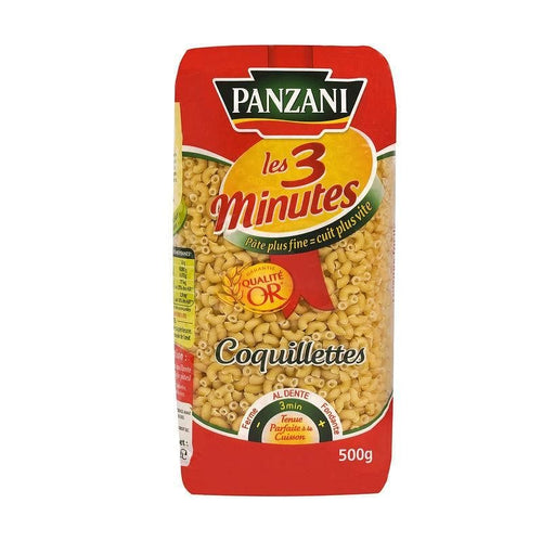 Panzani Coquillettes cuisson rapide 3min 500g