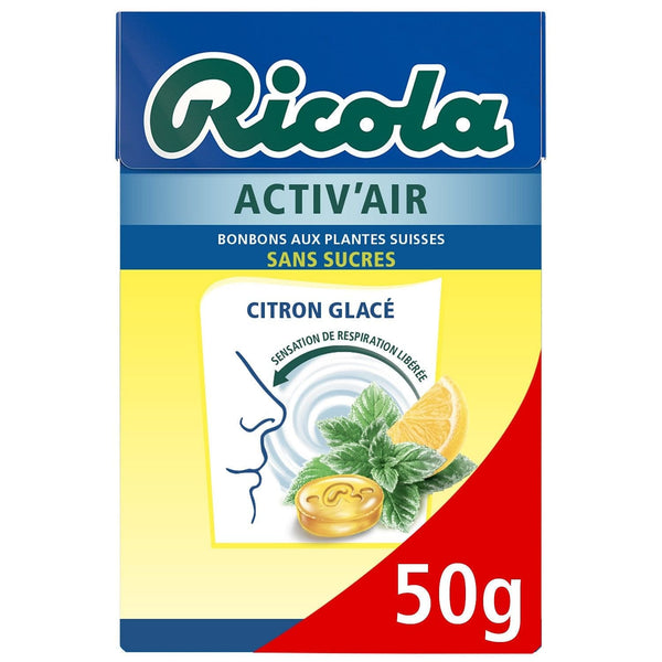 Buy Online Ricola Swiss herbs sweets 250 gr - Belgian Shop - Delive