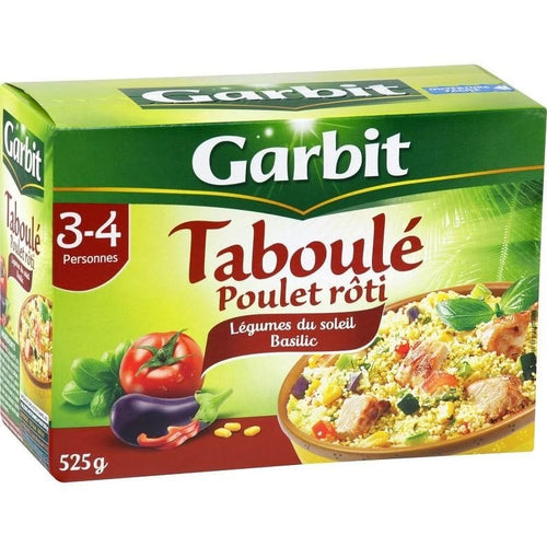 Garbit Taboule au Poulet roti legumes du soleil 525g