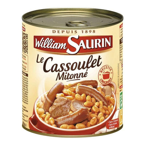 William Saurin - Plat cuisine cassoulet mitonne 840g