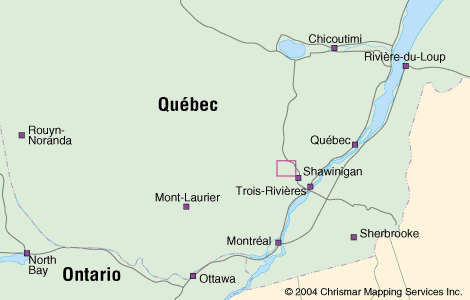 Map Locator Guide - Québec