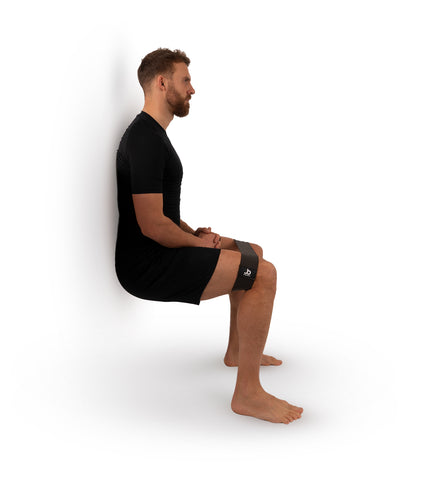 Wall Sit, Übungen bei Patellaspitzensyndrom