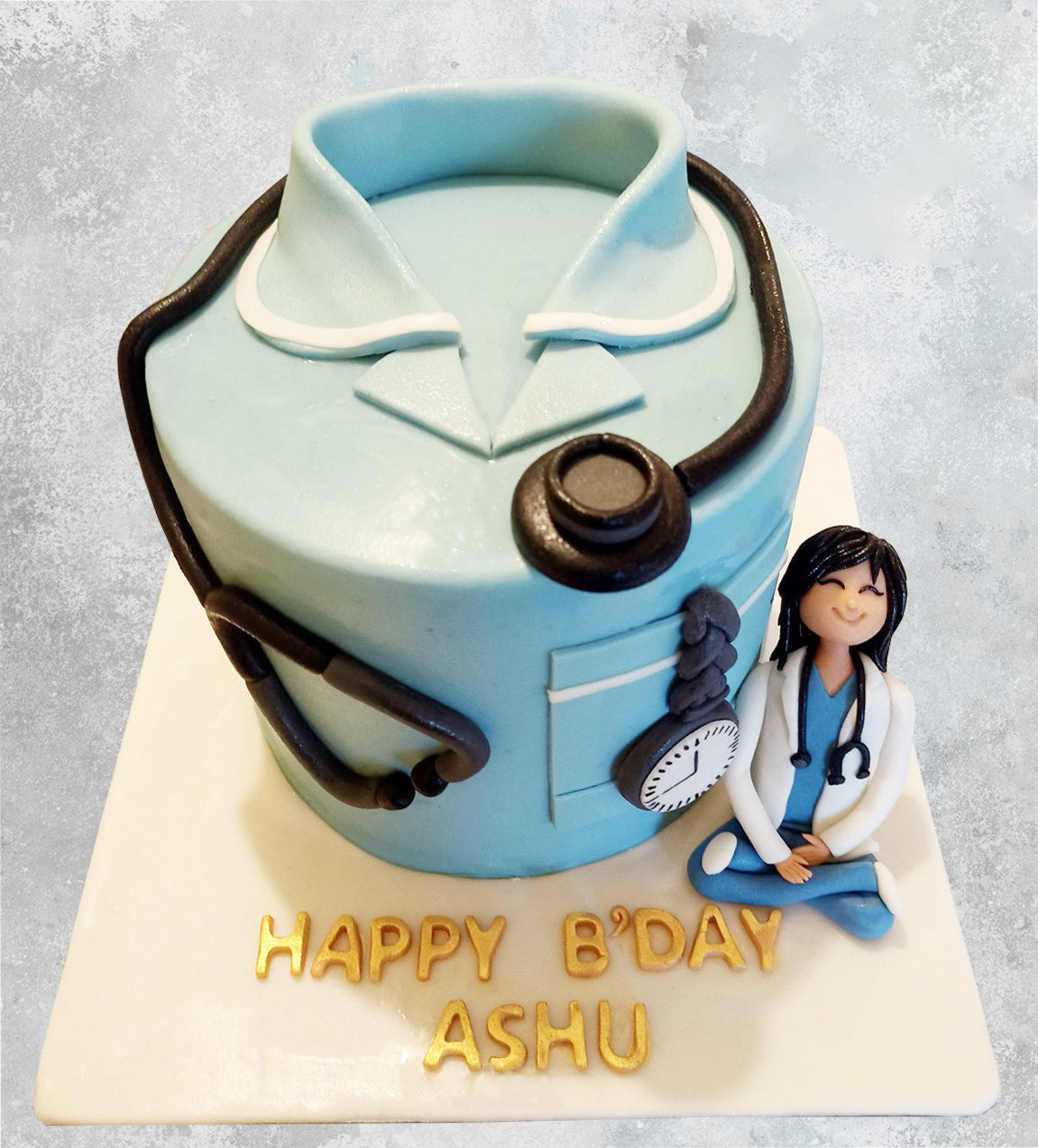 Doctor Birthday Theme Cake